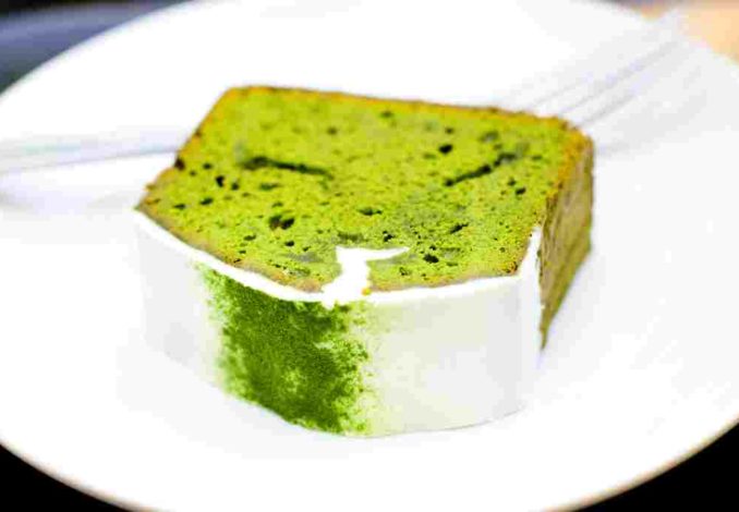 cake thé vert matcha