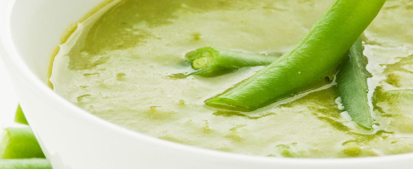 soupe de légumes à la spiruline