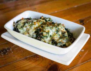 gratin épinards béchamel oeufs durs