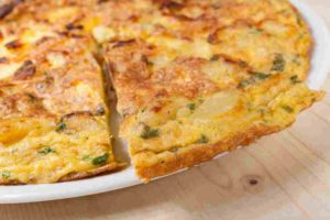 omelette broccio menthe