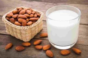 lait d'amande maison