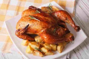 Poulet rôti aux herbes de provence