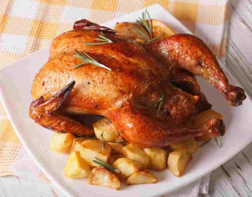 Poulet rôti aux herbes de provence