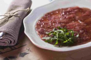 carpaccio thon coriandre gingembre