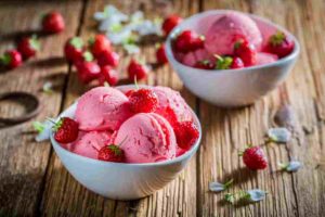 sorbet fraise