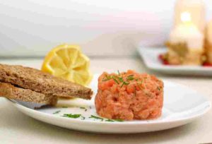 tartare saumon aneth orange