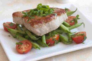 steak de thon ciboulette