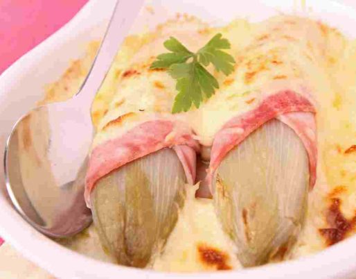 endives bechamel jambon