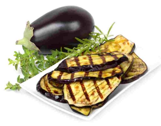 Aubergines à la marjolaine