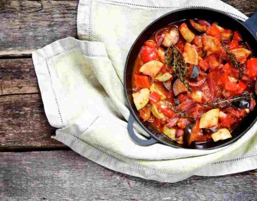 panisse en ratatouille