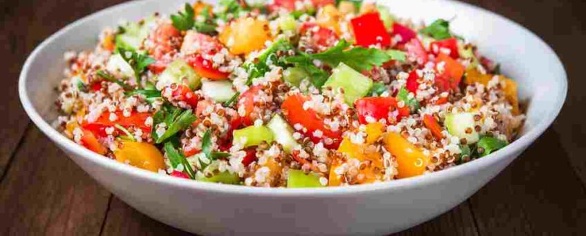 salade de quinoa printemps