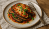 Aubergines grillées façon parmigiana light