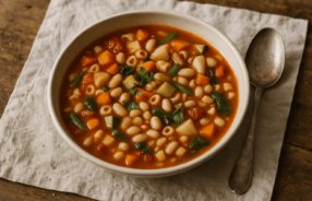 Minestrone aux légumes de saison
